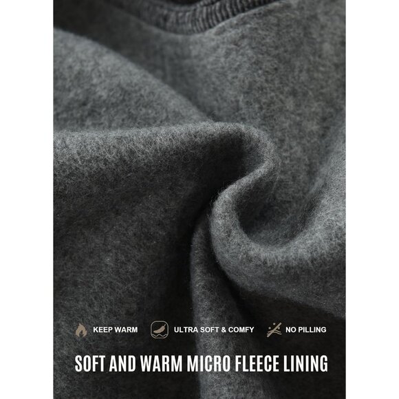 Men's Hoodies Casual Pullover Hooded Sweatshirt Long Sleeve Quarter Zip Hoody To - Picture 7 of 7